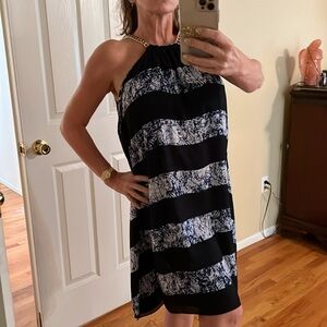 Michael Kors Golden Rope S Small Medium Flowy dress Like New